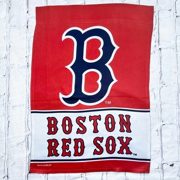 Boston Red Sox Double Sided Garden Flag (Display) - Picture 1 of 5
